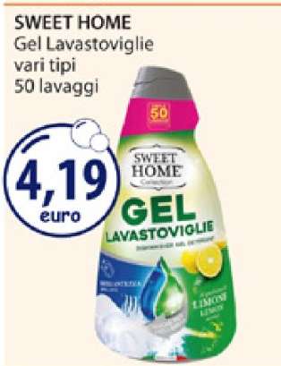 SWEET HOME Gel Lavastoviglie