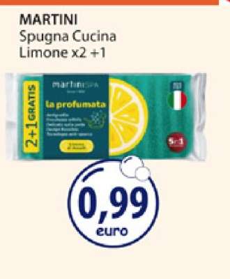 MARTINI Spugna Cucina Limone x2 +1