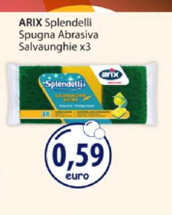 ARIX Splendelli Spugna Abrasiva Salvaughie x3