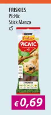 FRISKIES Picnic Stick Manzo