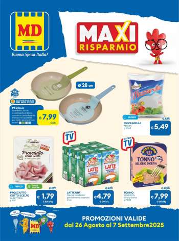 Volantino MD Discount - 26/8/2025 - 7/9/2025.