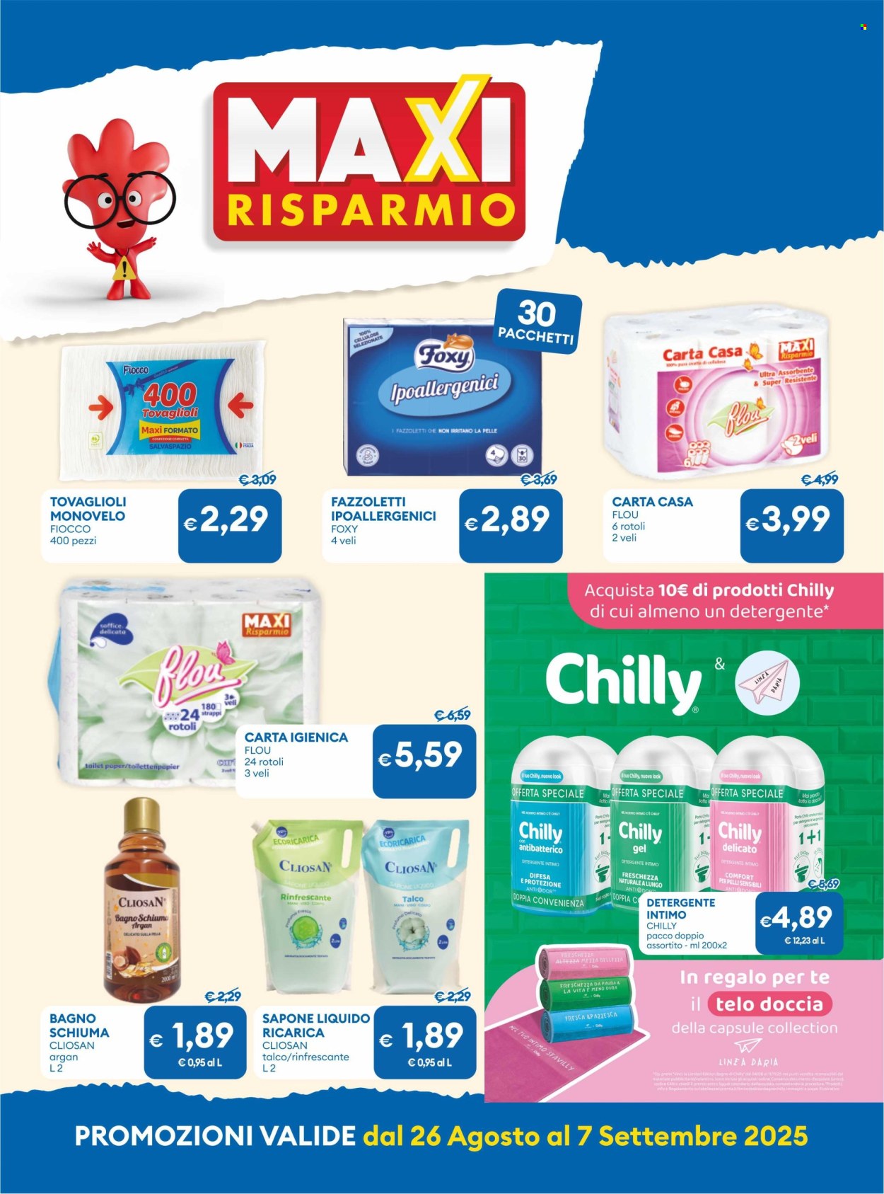 Volantino MD Discount - 26/8/2025 - 7/9/2025. Pagina 6