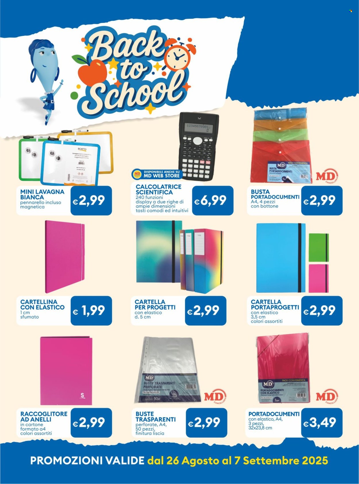 Volantino MD Discount - 26/8/2025 - 7/9/2025. Pagina 25