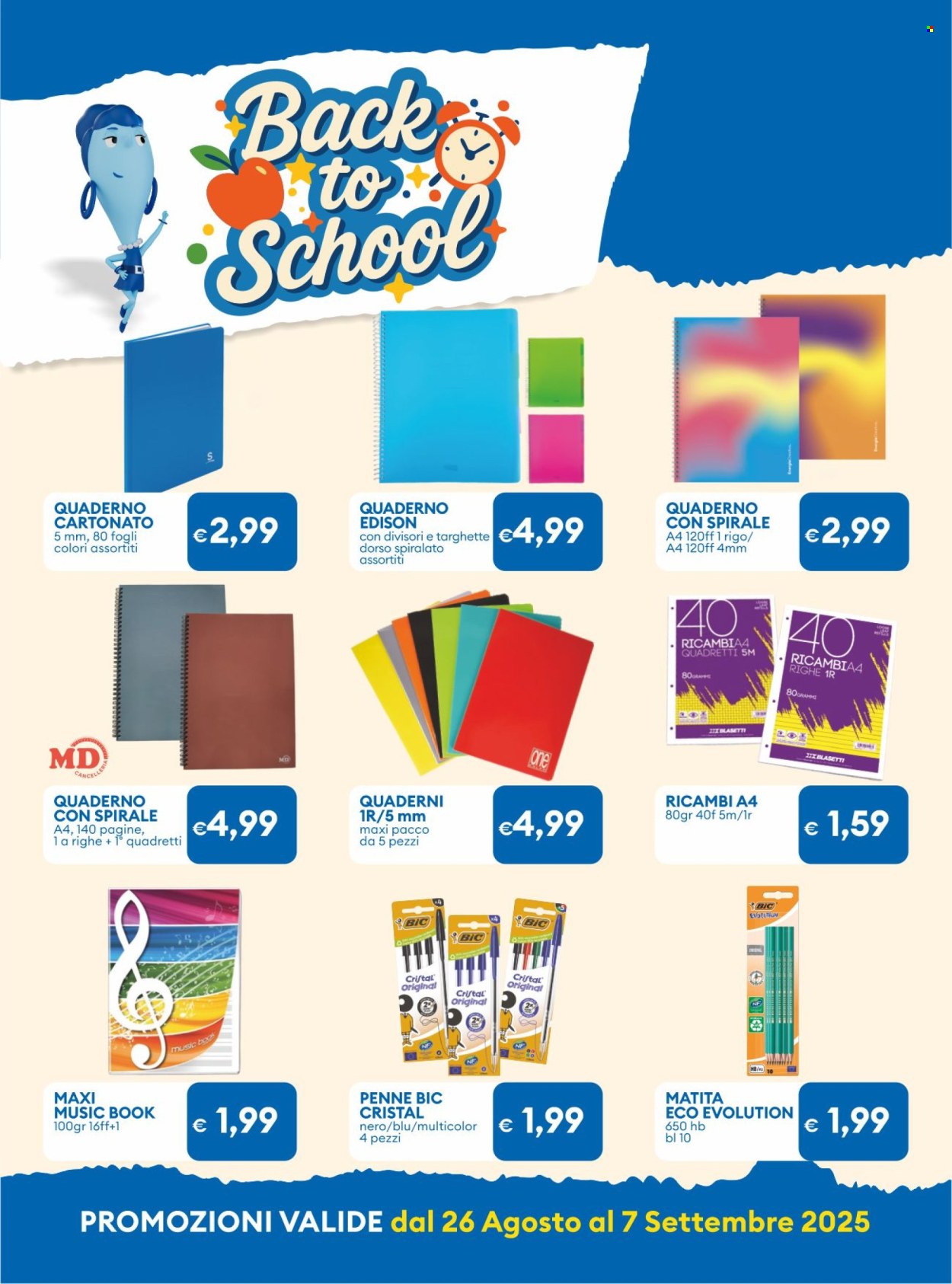 Volantino MD Discount - 26/8/2025 - 7/9/2025. Pagina 26