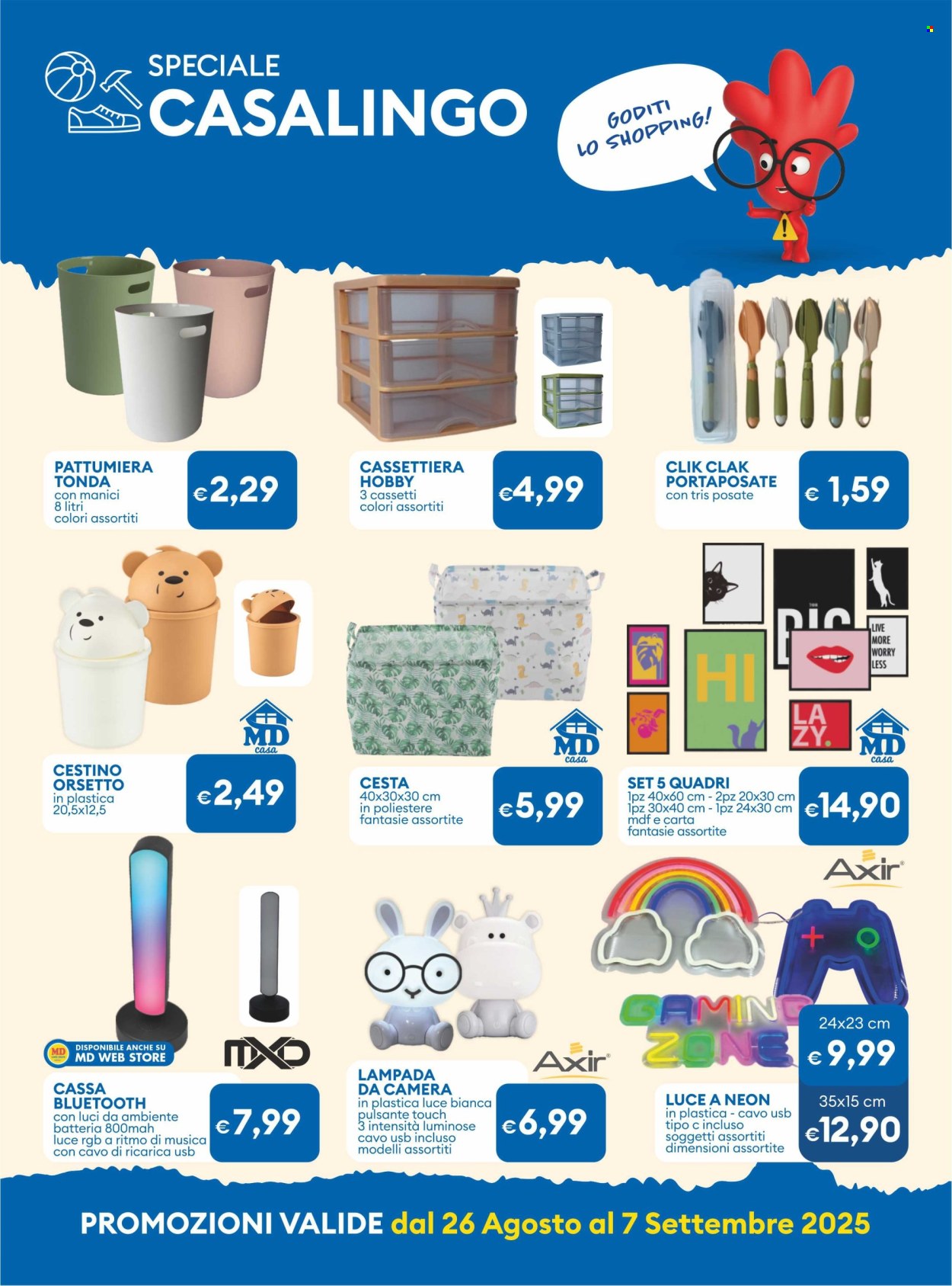 Volantino MD Discount - 26/8/2025 - 7/9/2025. Pagina 30