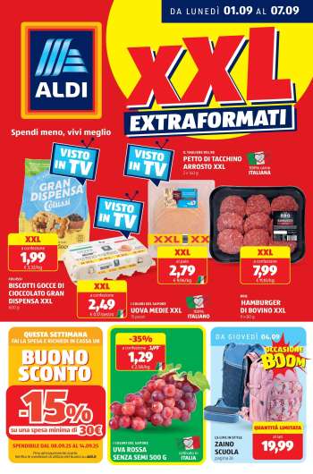 Volantino Aldi - 1/9/2025 - 7/9/2025.