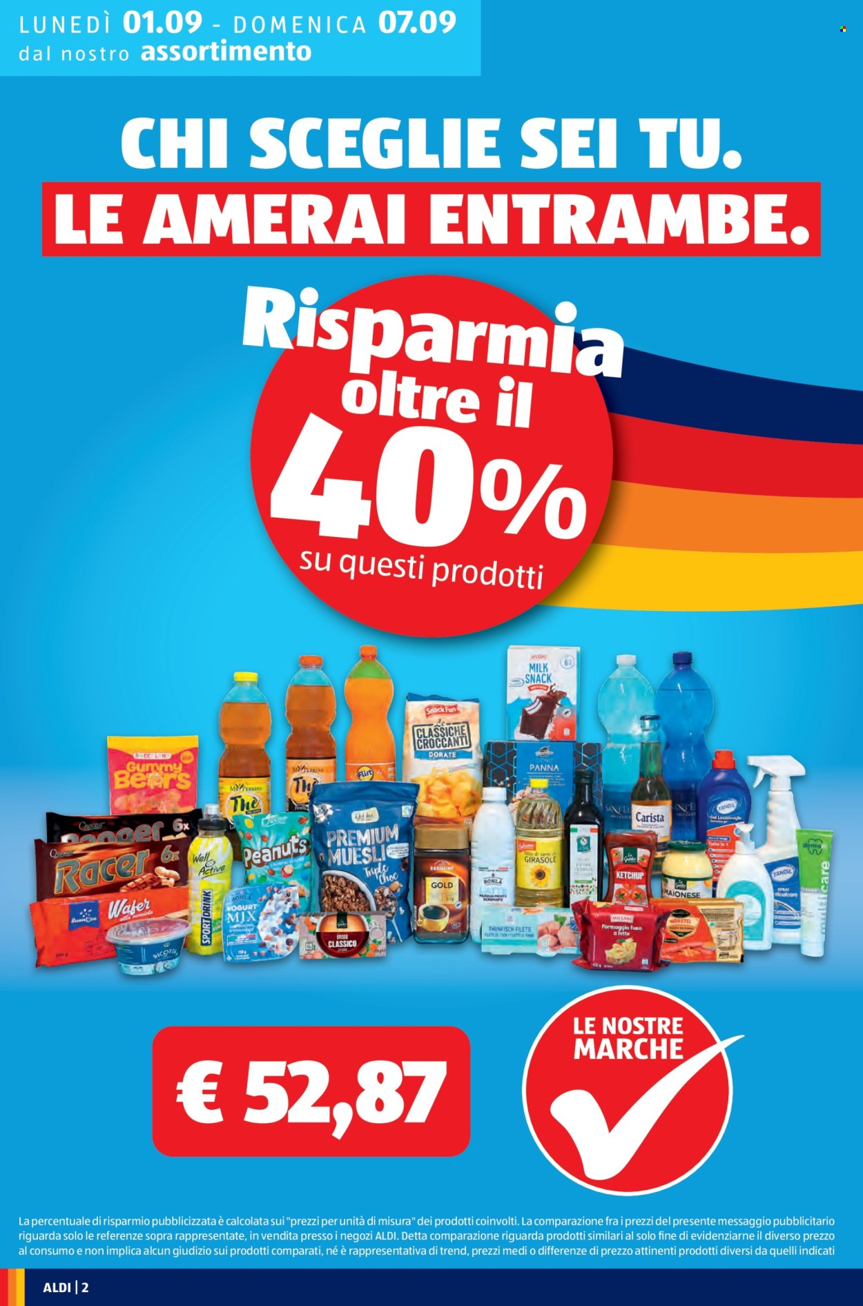 Volantino Aldi - 1/9/2025 - 7/9/2025. Pagina 2