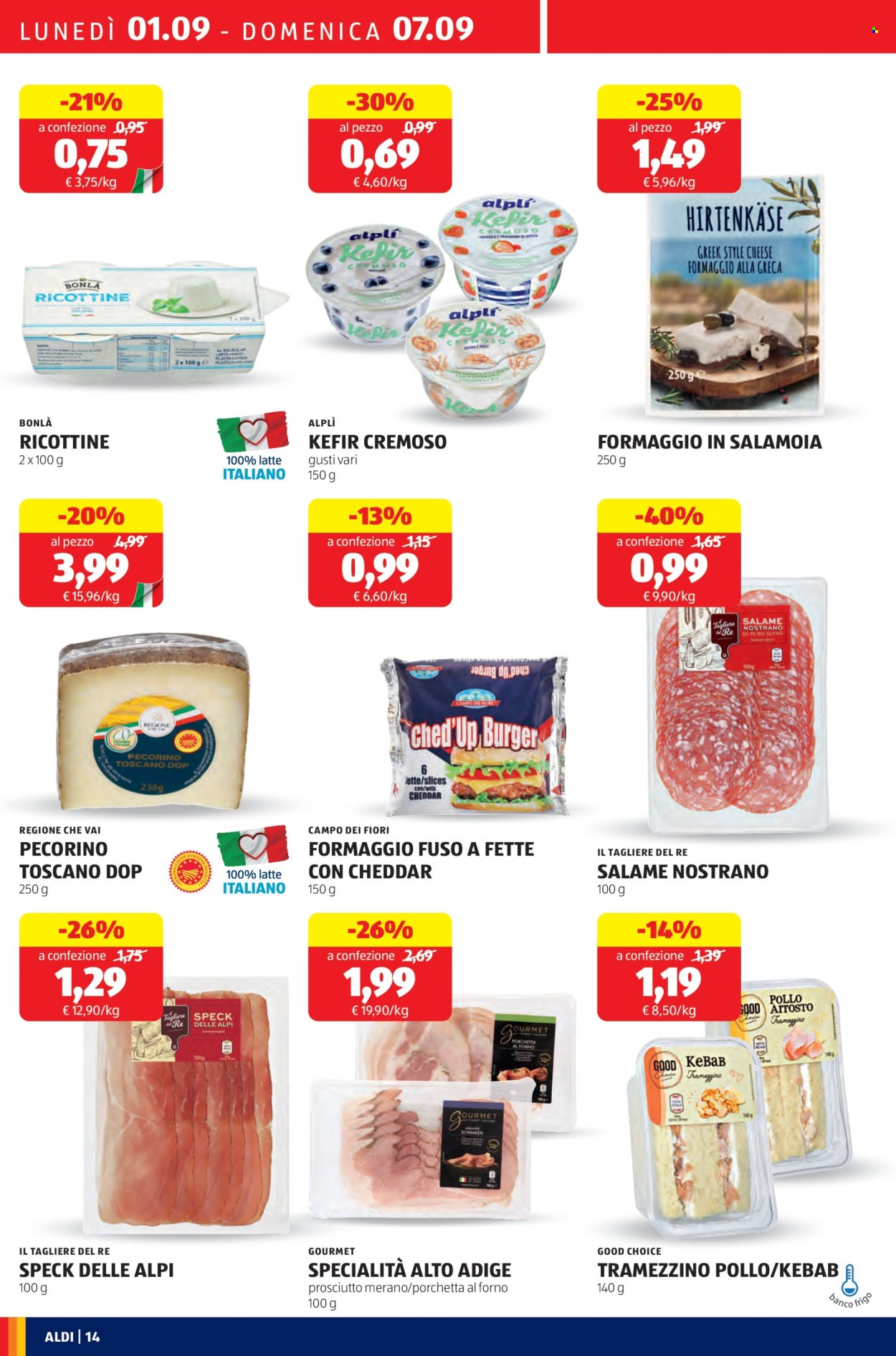 Volantino Aldi - 1/9/2025 - 7/9/2025. Pagina 14