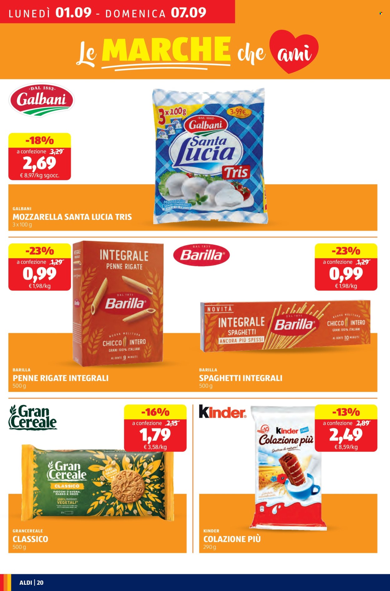 Volantino Aldi - 1/9/2025 - 7/9/2025. Pagina 20
