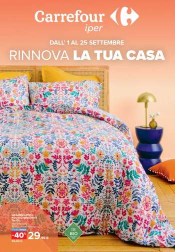 Volantino Carrefour - 1/9/2025 - 25/9/2025.