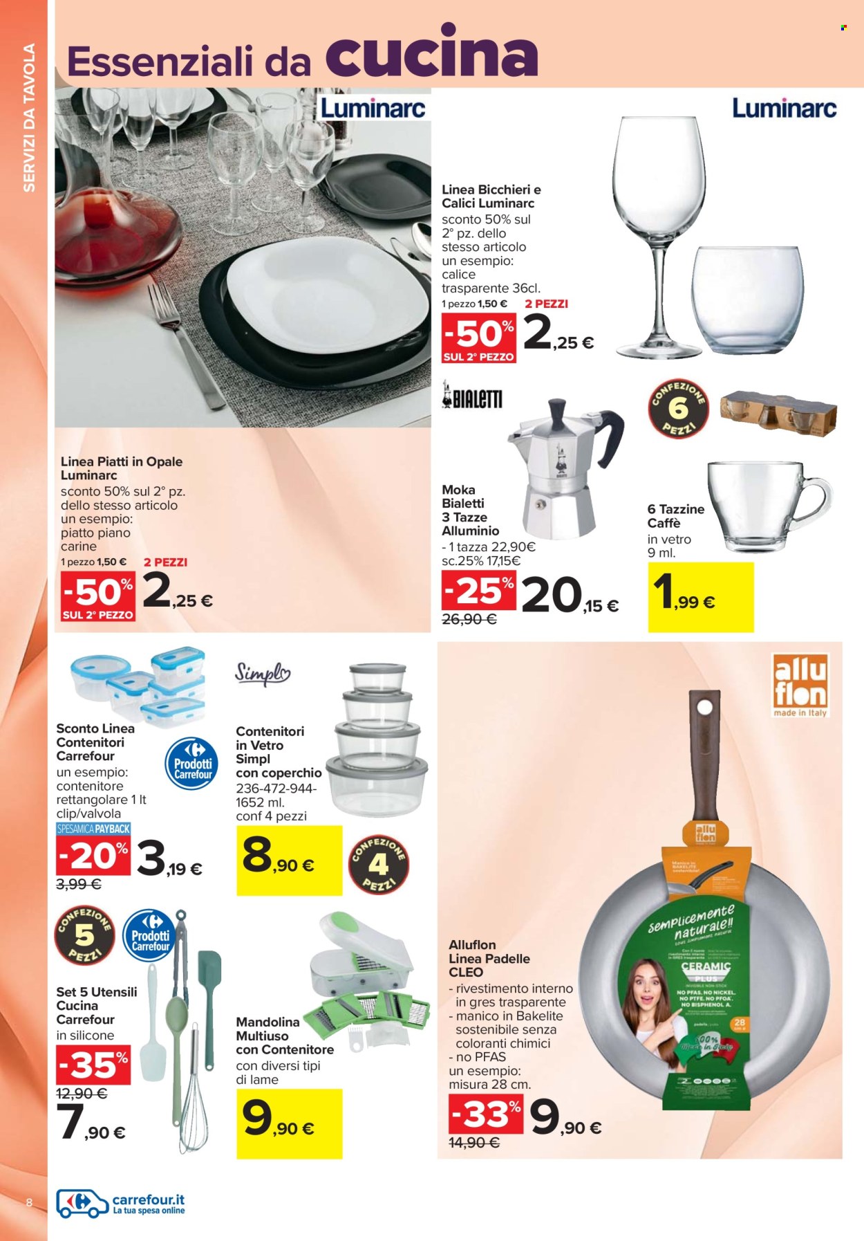 Volantino Carrefour - 1/9/2025 - 25/9/2025. Pagina 8