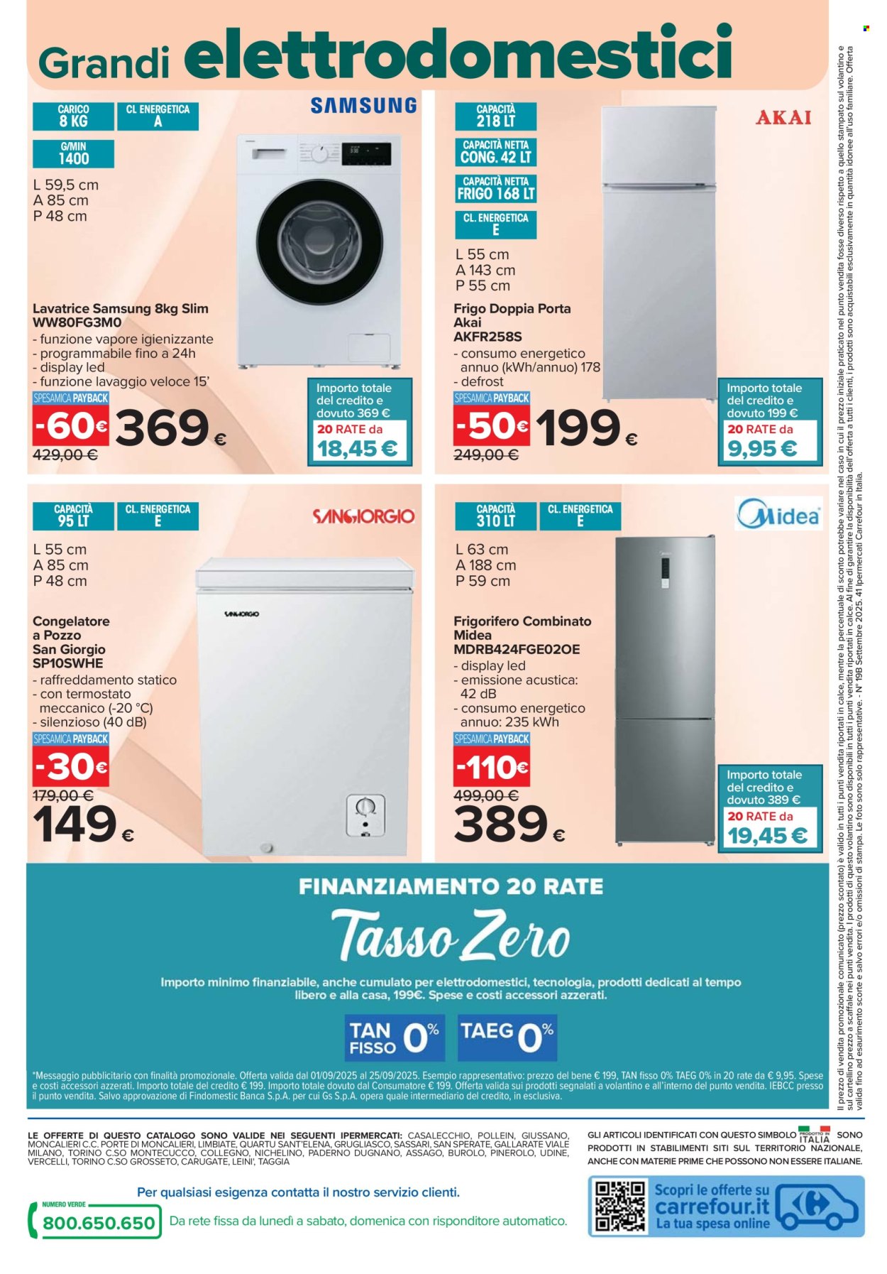 Volantino Carrefour - 1/9/2025 - 25/9/2025. Pagina 12