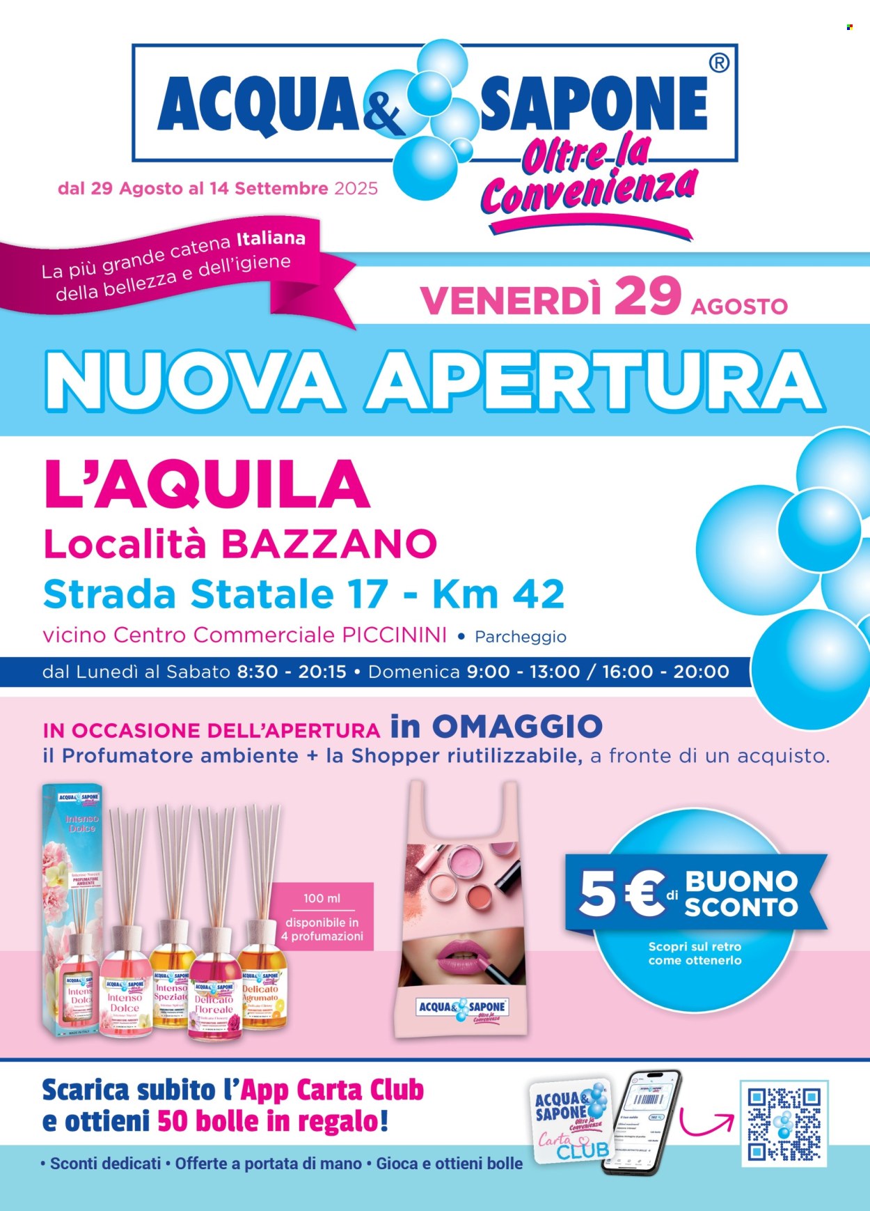 Volantino Acqua & Sapone - 29/8/2025 - 14/9/2025. Pagina 1