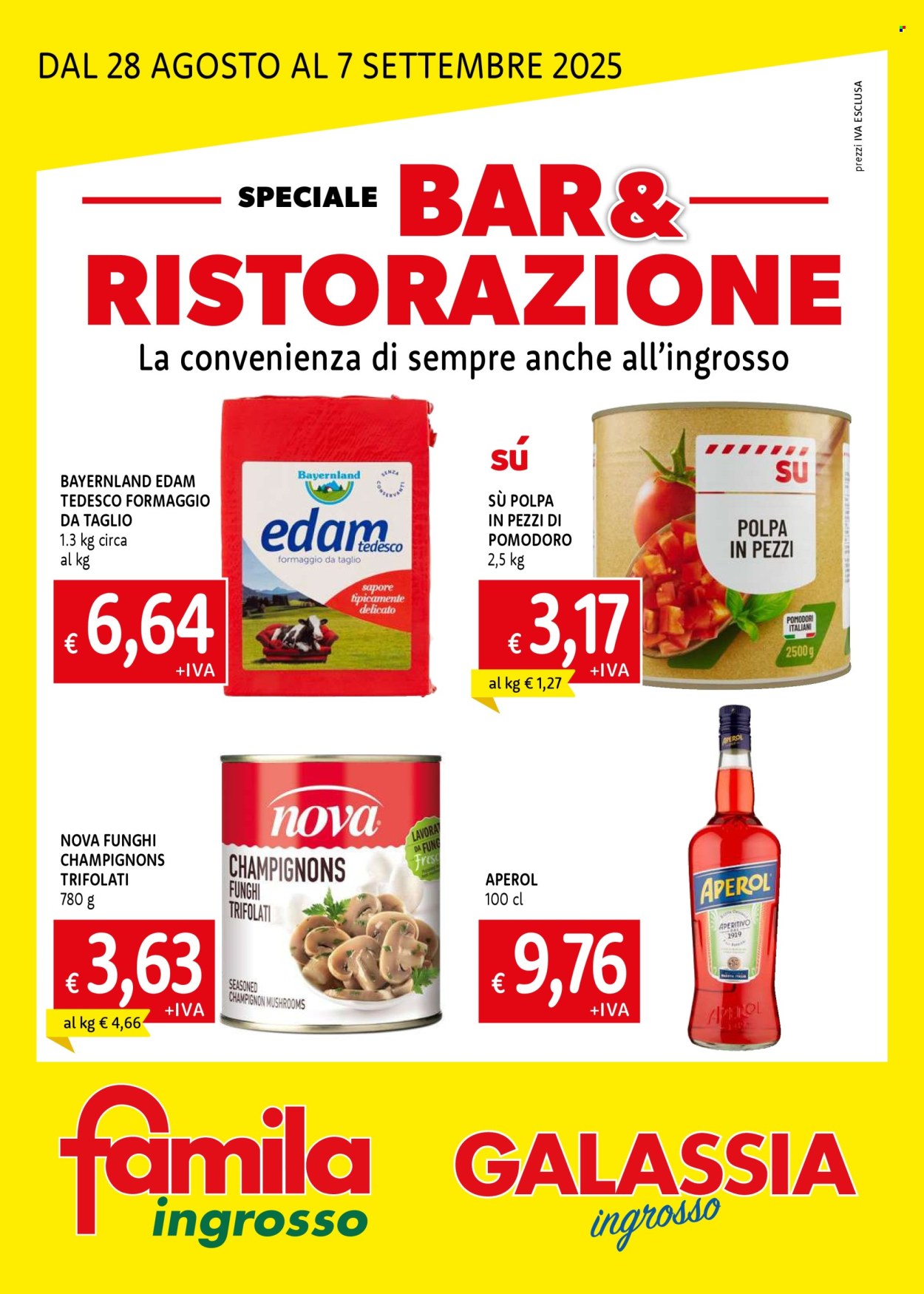 Volantino Famila - 28/8/2025 - 7/9/2025. Pagina 1