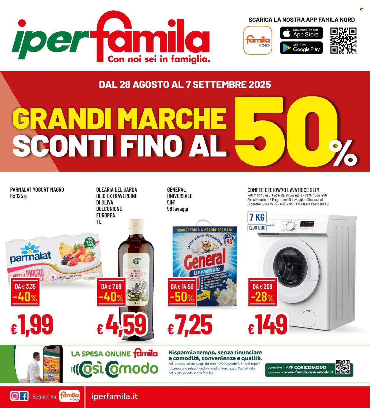 Volantino Famila - 28/8/2025 - 7/9/2025. Pagina 1