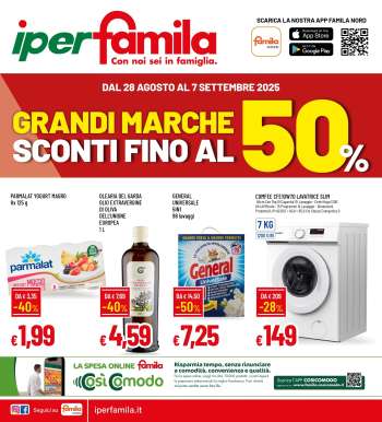 Volantino Famila - 28/8/2025 - 7/9/2025.