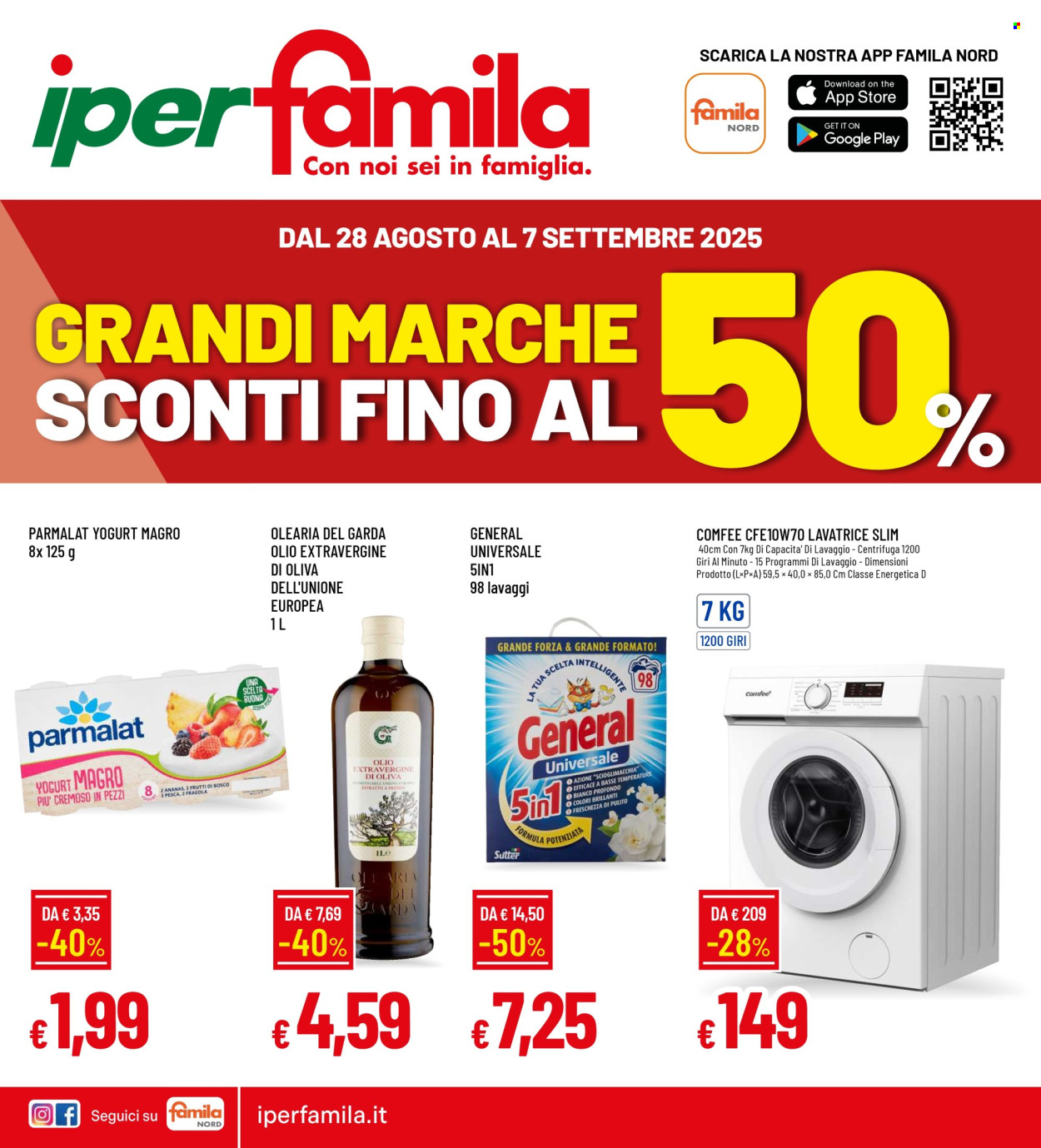 Volantino Famila - 28/8/2025 - 7/9/2025. Pagina 1