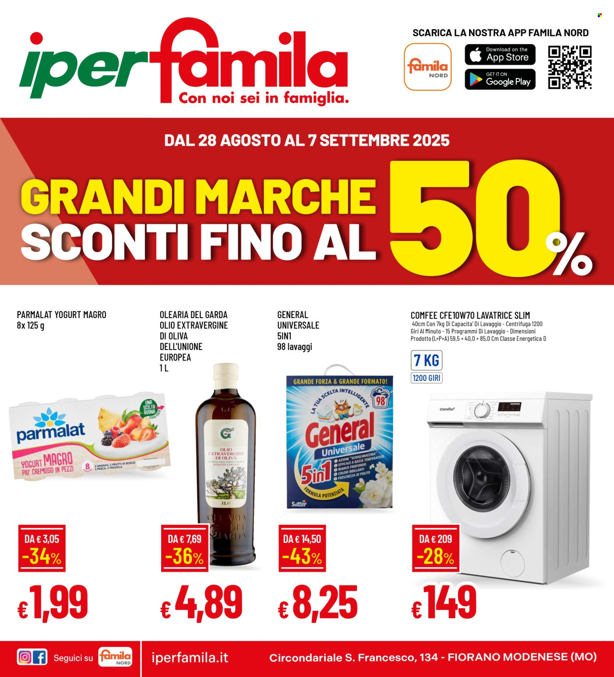 Volantino Famila - 28/8/2025 - 7/9/2025. Pagina 1