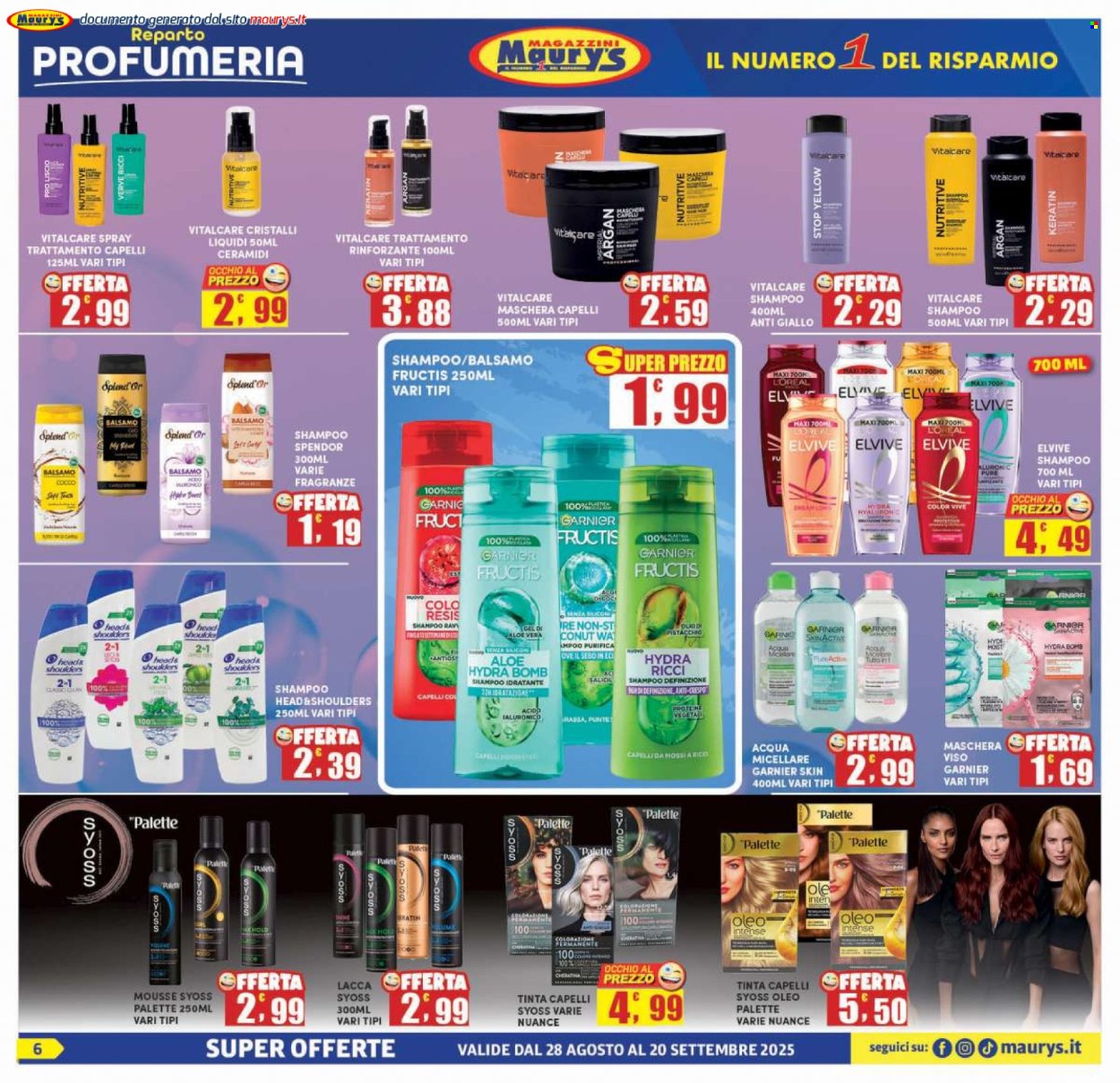 Volantino Maury's - 28/8/2025 - 20/9/2025. Pagina 6