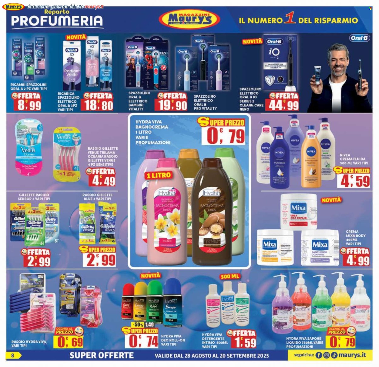 Volantino Maury's - 28/8/2025 - 20/9/2025. Pagina 8