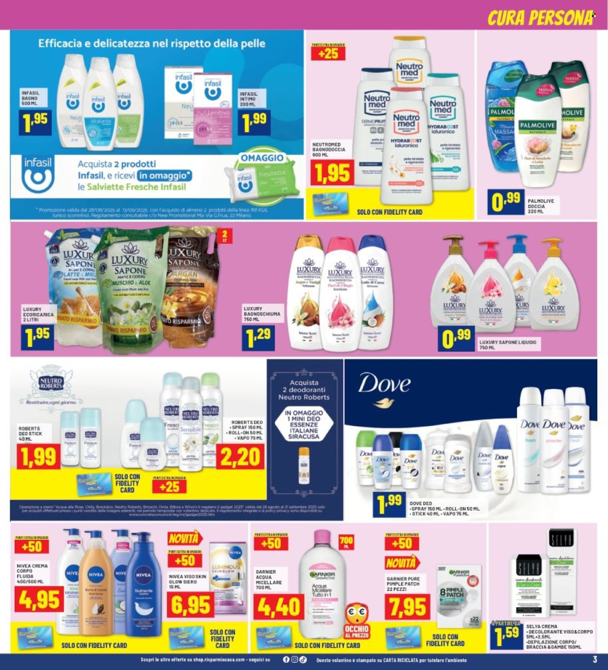 Volantino Risparmio Casa - 28/8/2025 - 13/9/2025. Pagina 3