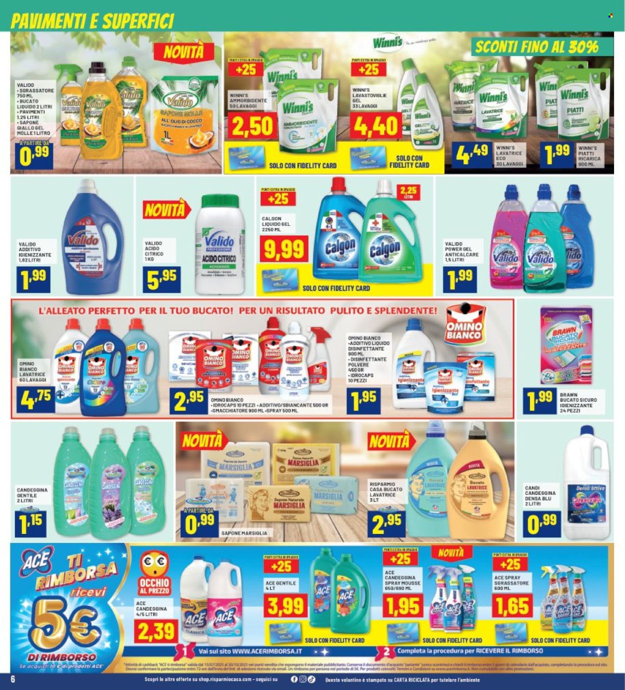 Volantino Risparmio Casa - 28/8/2025 - 13/9/2025. Pagina 6
