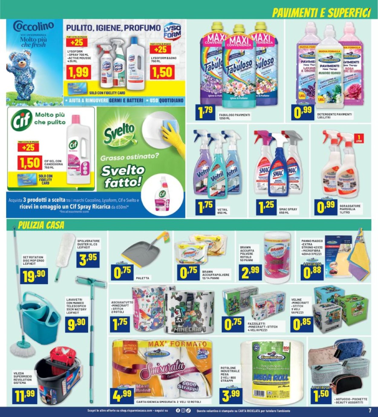 Volantino Risparmio Casa - 28/8/2025 - 13/9/2025. Pagina 7