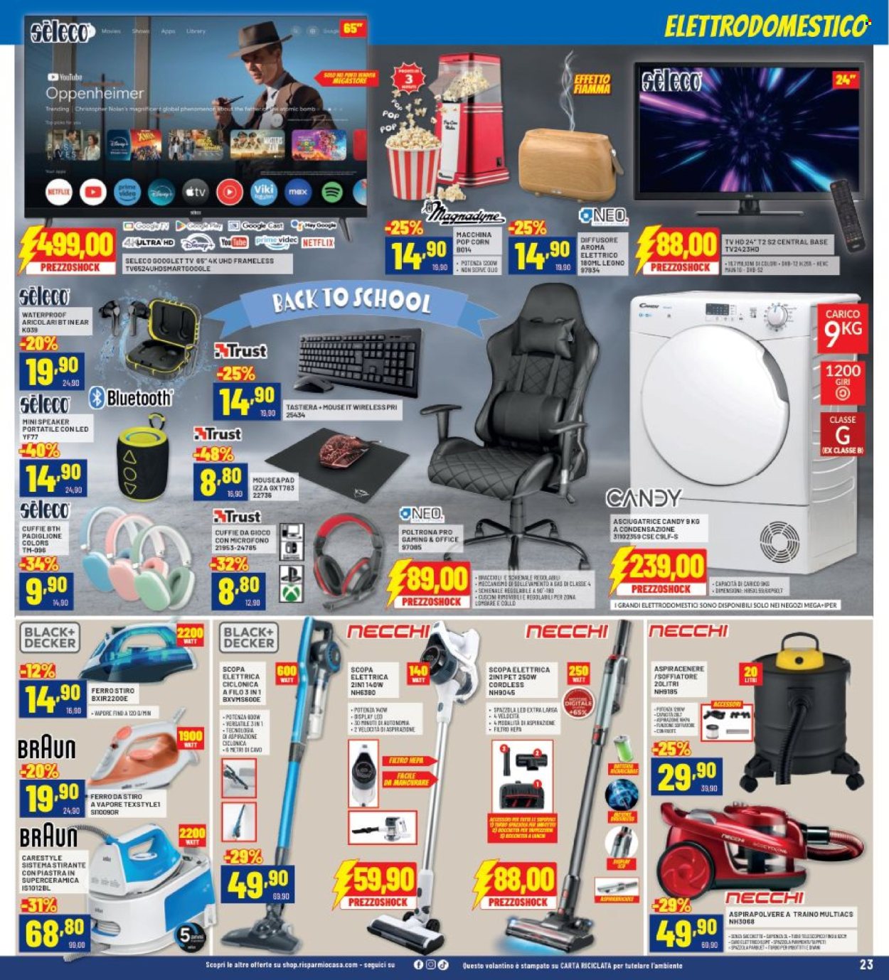 Volantino Risparmio Casa - 28/8/2025 - 13/9/2025. Pagina 23