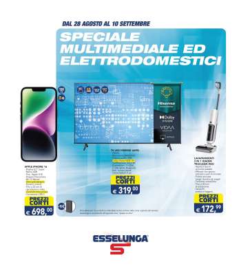 Volantino Esselunga - 28/8/2025 - 10/9/2025.
