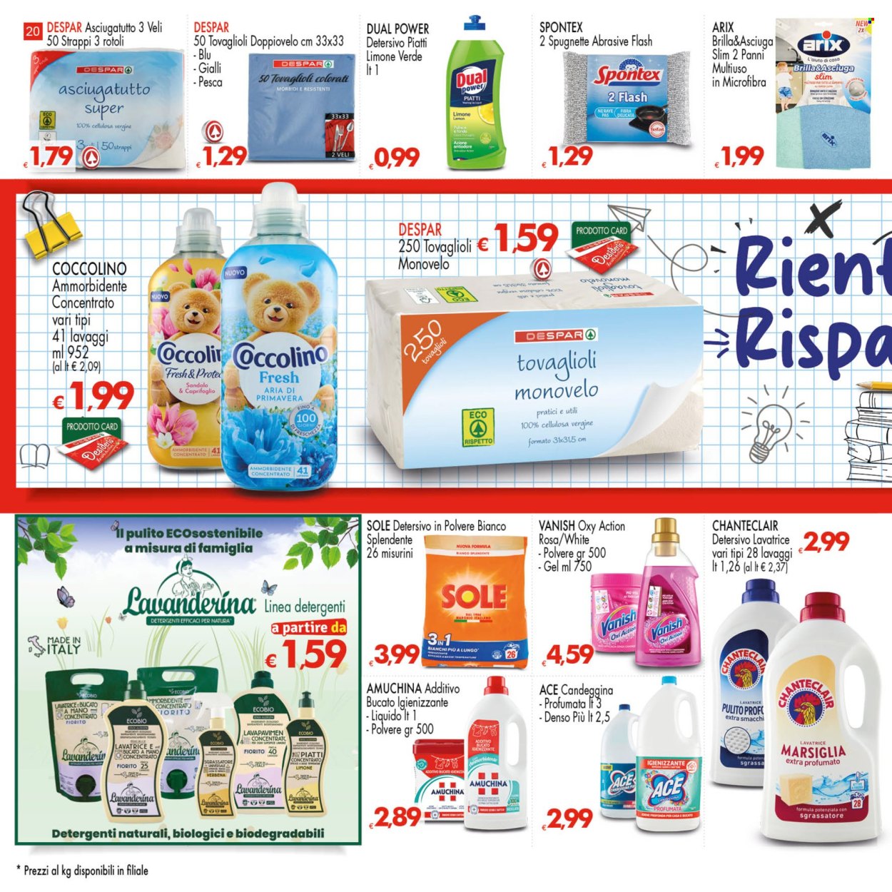 Volantino Despar - 28/8/2025 - 10/9/2025. Pagina 20