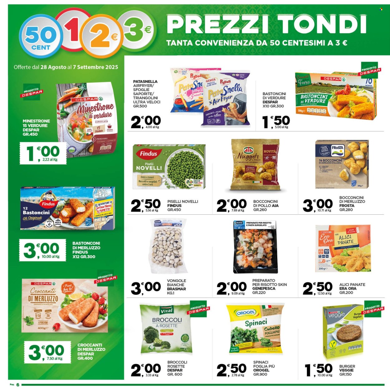 Volantino Despar - 28/8/2025 - 7/9/2025. Pagina 6