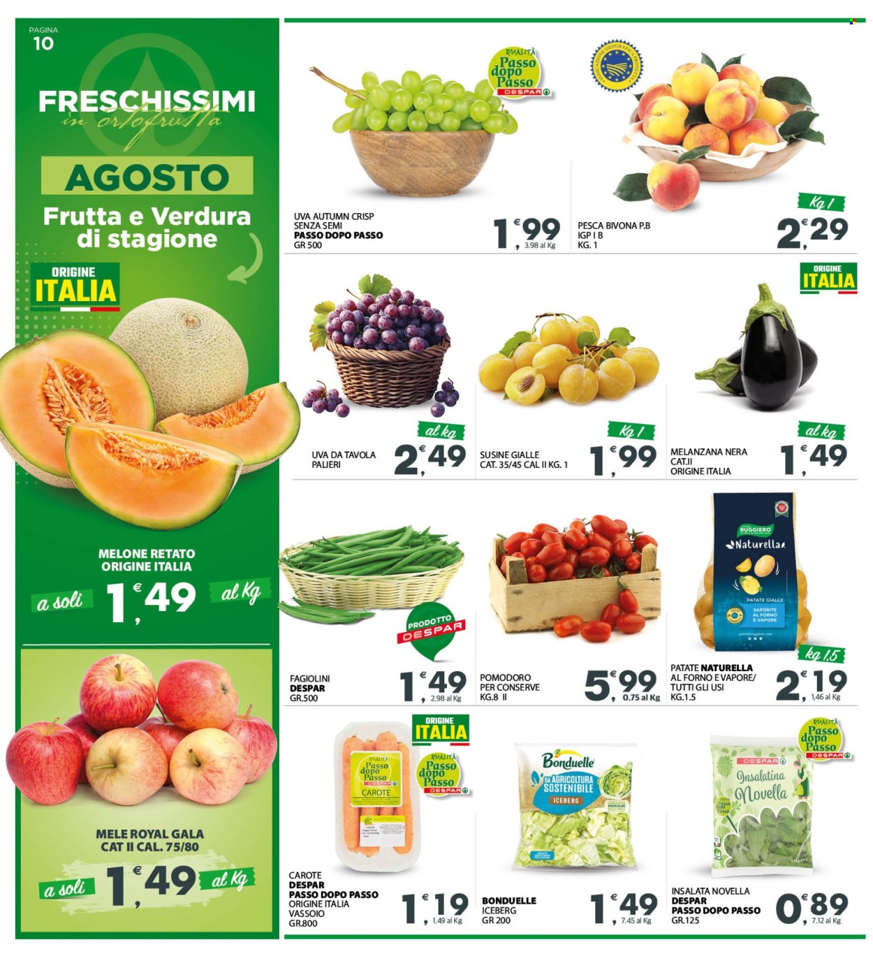 Volantino Eurospar - 28/8/2025 - 7/9/2025. Pagina 11