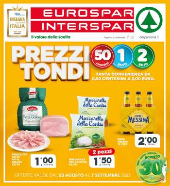 Volantino Interspar - 28/8/2025 - 7/9/2025.