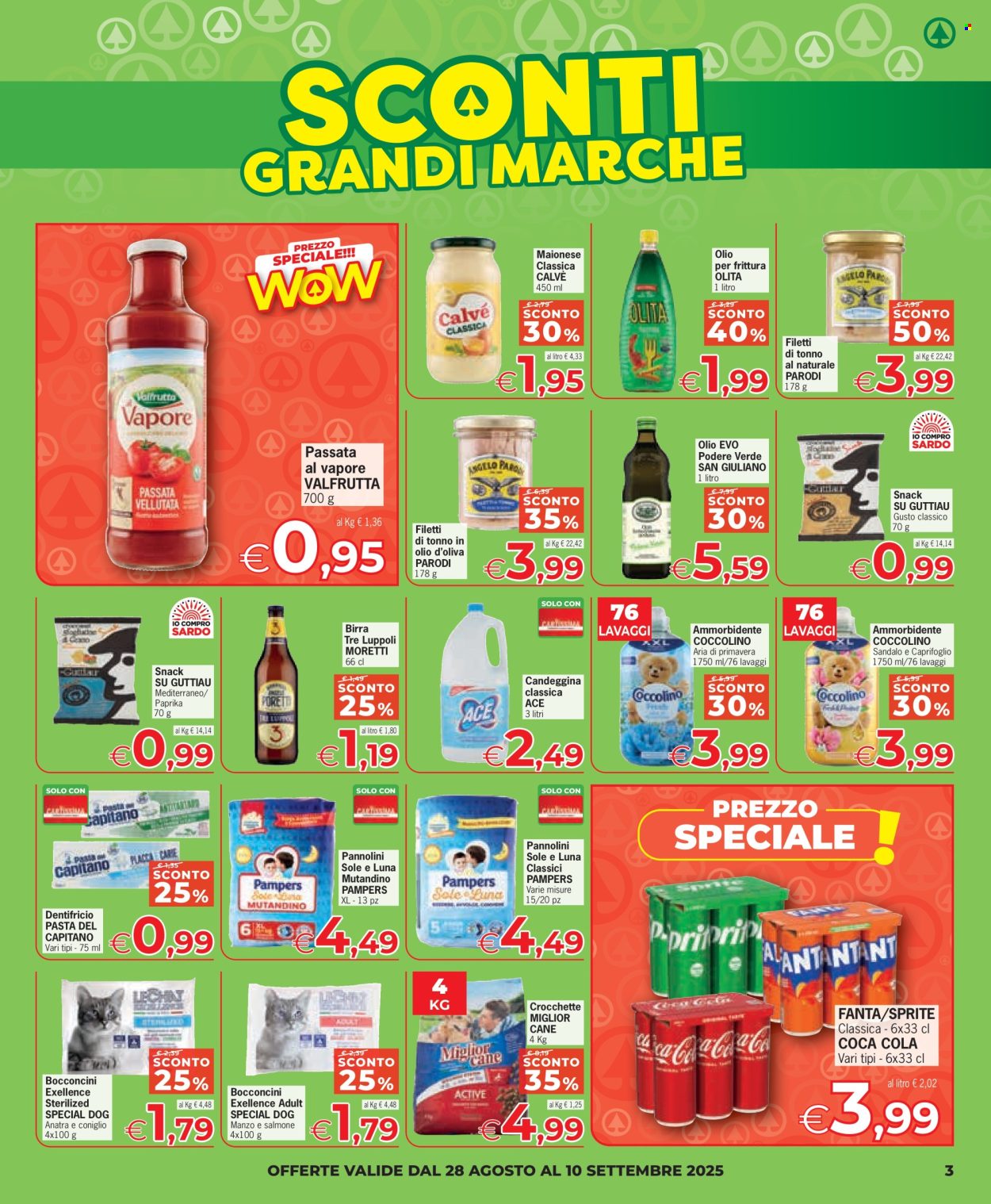 Volantino Despar - 28/8/2025 - 10/9/2025. Pagina 3
