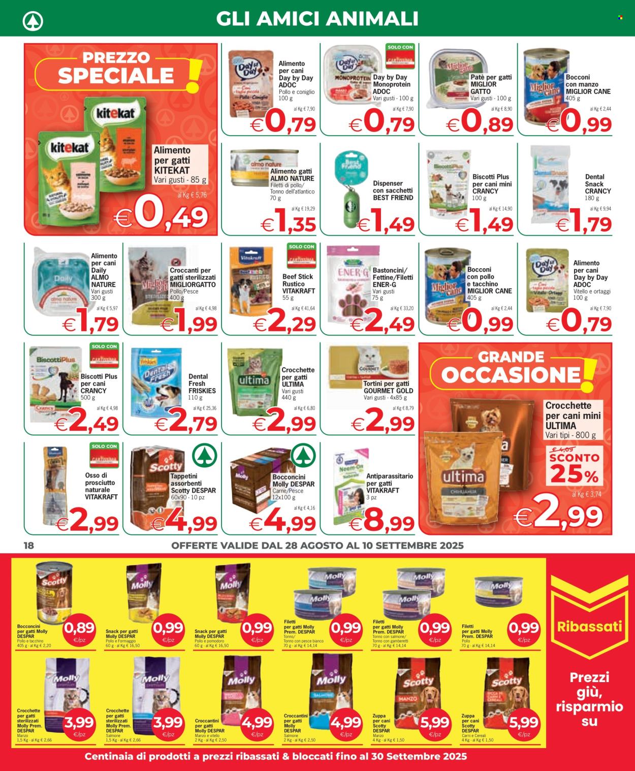 Volantino Despar - 28/8/2025 - 10/9/2025. Pagina 18