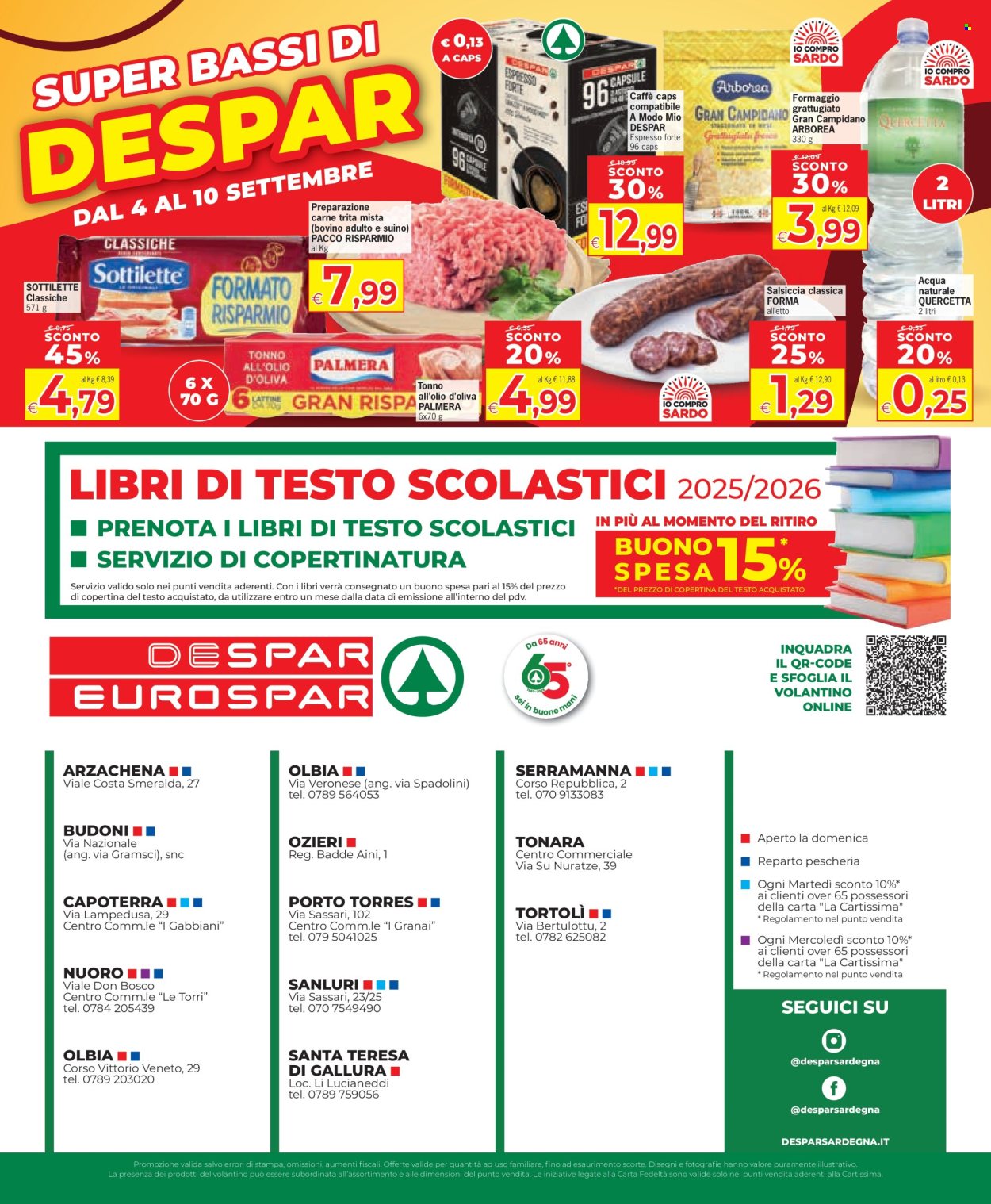 Volantino Despar - 28/8/2025 - 10/9/2025. Pagina 20