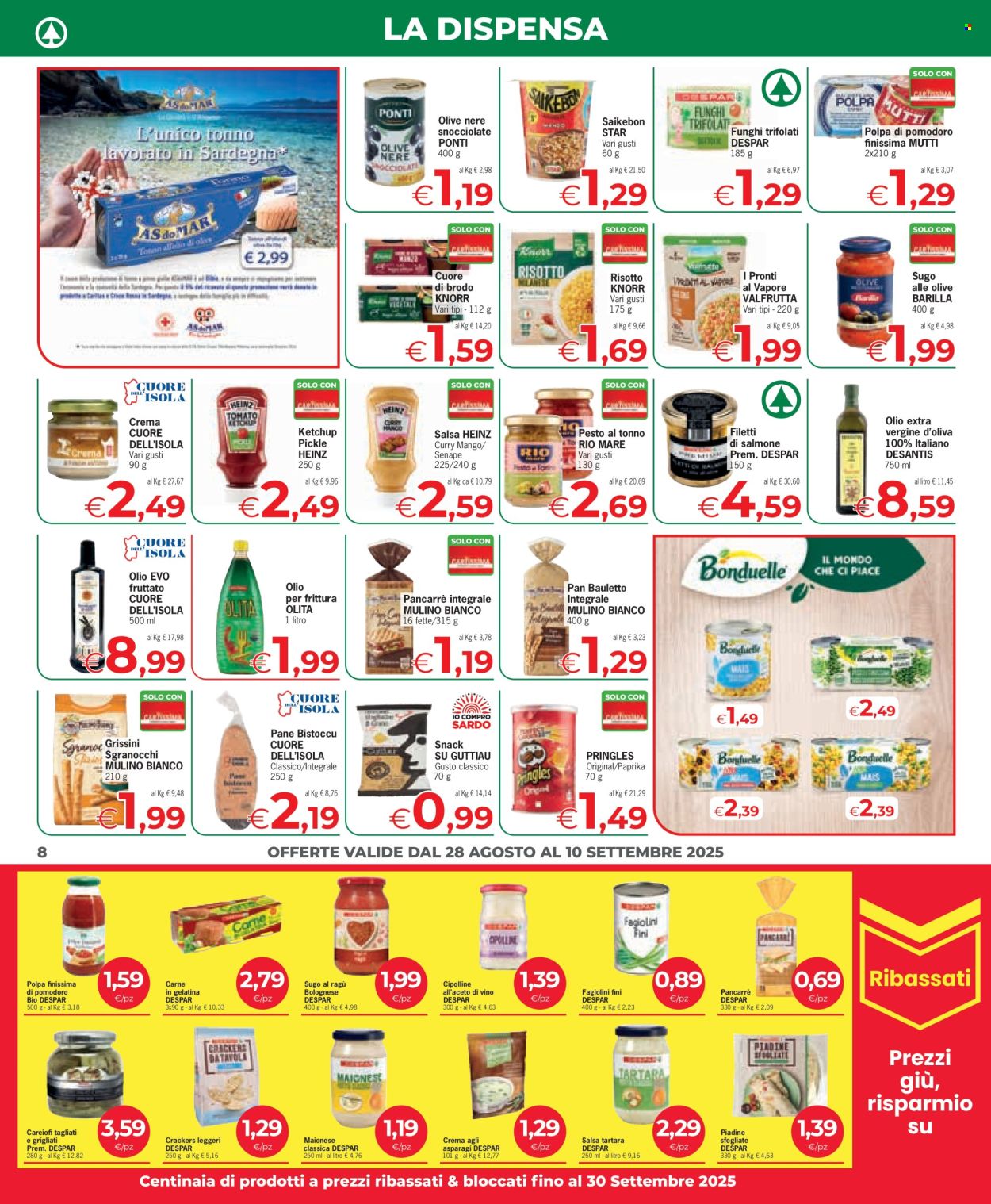 Volantino Despar - 28/8/2025 - 10/9/2025. Pagina 8