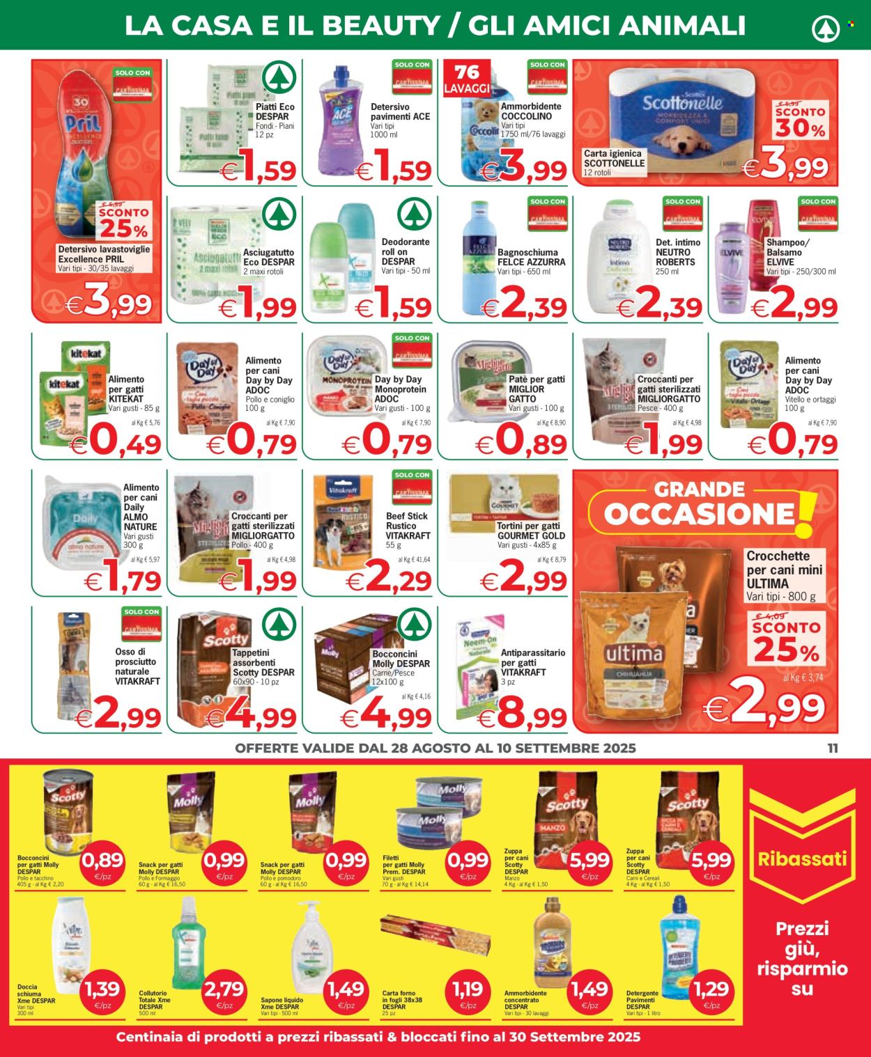 Volantino Despar - 28/8/2025 - 10/9/2025. Pagina 11