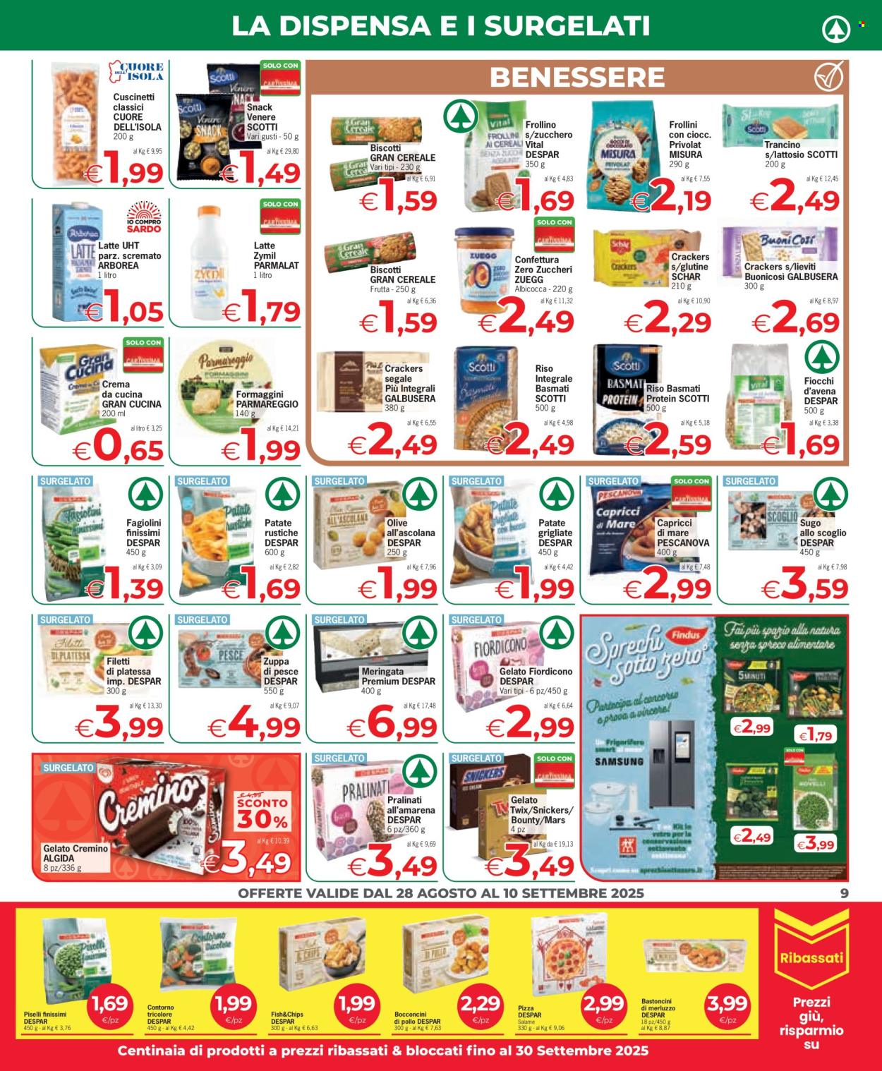 Volantino Eurospar - 28/8/2025 - 10/9/2025. Pagina 9
