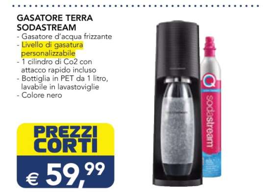 GASATORE TERRA SODASTREAM