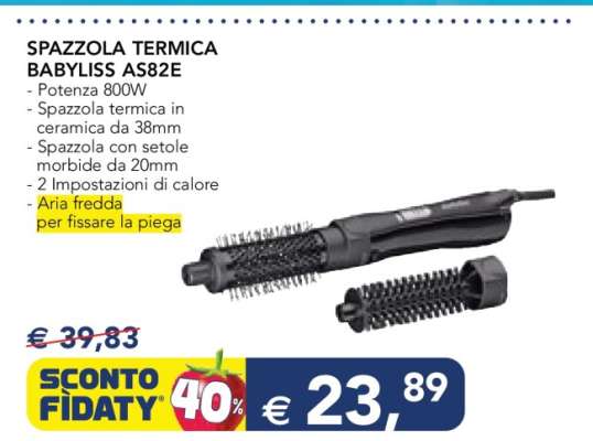 SPAZZOLA TERMICA BABYLISS AS82E