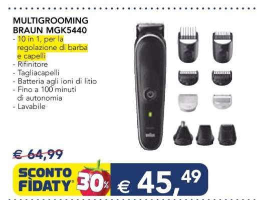MULTIGROOMING BRAUN MGK5440