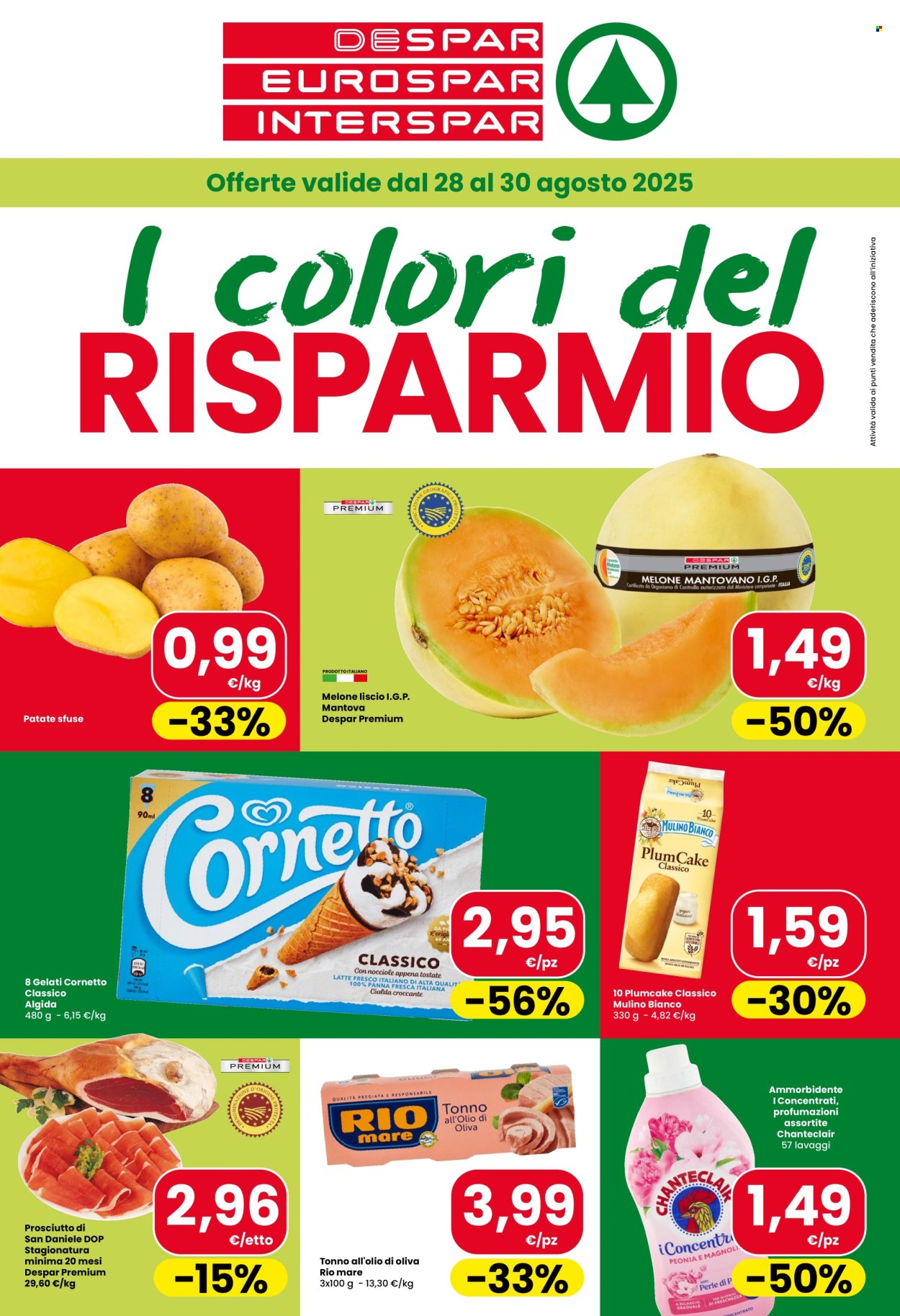 Volantino Despar - 28/8/2025 - 30/8/2025. Pagina 1
