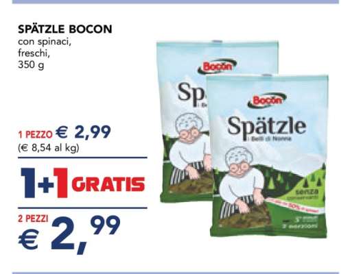 SPÄTZLE BOCON