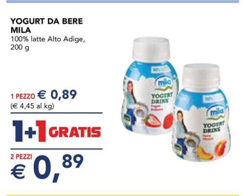 YOGURT DA BERE MILA