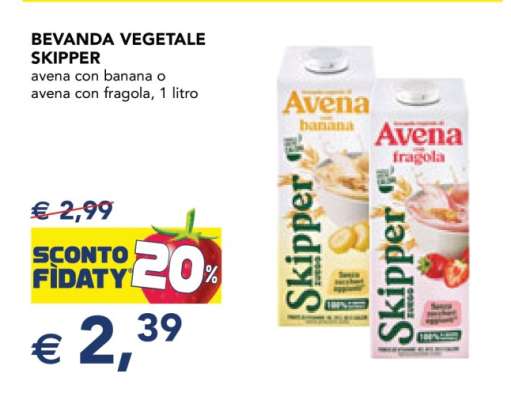 BEVANDA VEGETALE SKIPPER