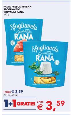Pasta Fresca Ripiena Sfogliavelo Giovanni Rana