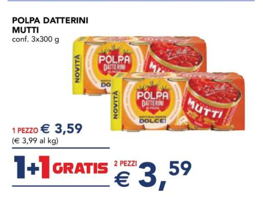 Polpa Datterini Mutti