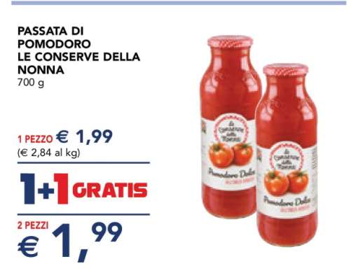 Passata di Pomodoro Le Conserve della Nonna