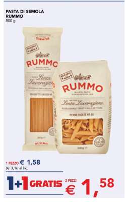 PASTA DI SEMOLA RUMMO